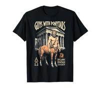 Archéologie Mythologie Grecque Centaure Queues de Cheval Archéologue T-Shirt