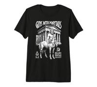Archéologie Mythologie Grecque Centaure Queues de Cheval Archéologue T-Shirt Haut de Gamme