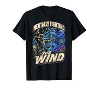 Archer de tir à l'arc Mentally Fighting The Wind T-Shirt