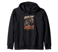 Archer de tir à l'arc Release Clean Or Regret It Sweat à Capuche