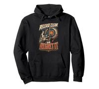 Archer de tir à l'arc Release Clean Or Regret It Sweat à Capuche