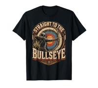 Archer de tir à l'arc Straight to The Bullseye T-Shirt