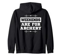 Archer Design for Archers Les Week-Ends sont consacrés au tir à l'arc Sweat à Capuche