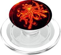 Archer du Zodiaque du Sagittaire - Énergie céleste Ardente PopSockets PopGrip pour MagSafe