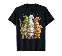 Archer GNOME Shamrock St. Patrick Day Pattys Day T-Shirt