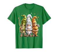 Archer GNOME Shamrock St. Patrick Day Pattys Day T-Shirt