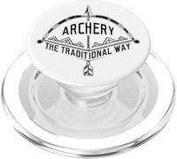 Archer Humour Traditional Way Fun Tir à l'arc PopSockets PopGrip pour MagSafe