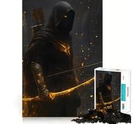 Archer Mort-Vivant Puzzle de 1000 pièces pour Adolescents Jeu Stimulant Le Cerveau Emboîtement précis sans espaces Activité relaxante en Groupe à l'intérieur (38x52cm)