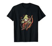 Archer Paresseux Tir à l'arc Flèche T-Shirt
