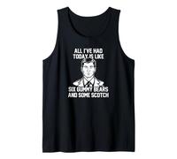 Archer Six Gummy Bears and Scotch Funny Cartoon Débardeur