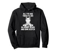 Archer Six Gummy Bears and Scotch Funny Cartoon Sweat à Capuche