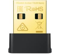 Archer T2UB Nano AC600Mbps WiFi Stick Bluetooth 4.2 USB WiFi Adapter WiFi Dongle 2.4GHz 200Mbps 5GHz 433Mbps WPA3 Windows 11/10/8.1/8/7