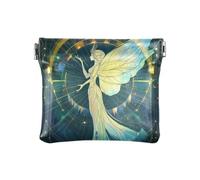 Archer Tarot Sac à main imperméable en cuir synthétique pour petites pièces de monnaie et clés, Glam Fairy, 1 size, Moderne