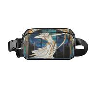 Archer Tarot Sac banane tendance pour femmes, hommes, adolescents, petit sac à bandoulière antivol avec sangle réglable pour voyage, gym, travail, Tarot Archer, 1 size