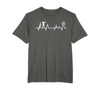 archers battement de coeur tir à l'arc ECG flèche de tir à l T-Shirt