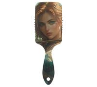Archers Game Anime Girl Brosse à cheveux lisse conçue pour masser la tête du cuir chevelu pour la perte de cheveux avec poignée ergonomique cepillo anti-frisottis para cabello
