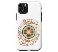 Archery Archer Target with Arrows Floral Boho Coque pour iPhone 11 Pro