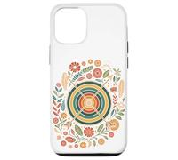 Archery Archer Target with Arrows Floral Boho Coque pour iPhone 12/12 Pro
