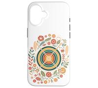Archery Archer Target with Arrows Floral Boho Coque pour iPhone 16