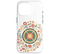 Archery Archer Target with Arrows Floral Boho Coque pour iPhone 16 Pro