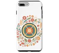 Archery Archer Target with Arrows Floral Boho Coque pour iPhone 7 Plus/8 Plus