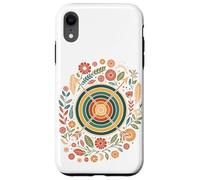 Archery Archer Target with Arrows Floral Boho Coque pour iPhone XR