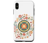 Archery Archer Target with Arrows Floral Boho Coque pour iPhone XS Max