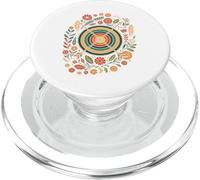 Archery Archer Target with Arrows Floral Boho PopSockets PopGrip pour MagSafe