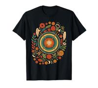 Archery Archer Target with Arrows Floral Boho T-Shirt