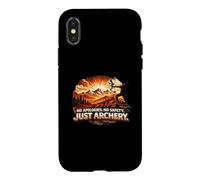 Archery Chemise d'archers de tir à l'arc Traditionnel Coque pour iPhone X/XS