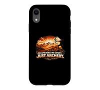 Archery Chemise d'archers de tir à l'arc Traditionnel Coque pour iPhone XR