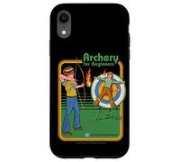 Archery for Beginners Sarcastic Retro Funny Adult Humor Coque pour iPhone XR