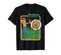 Archery for Beginners Sarcastic Retro Funny Adult Humor T-Shirt