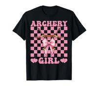 Archery Girl Archer Arc et flèche Arc Chasse Bow Hunter T-Shirt
