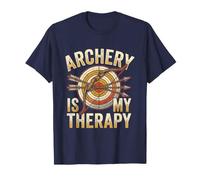 Archery is My Therapy Archer et Archer Amusant T-Shirt