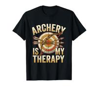 Archery is My Therapy Archer et Archer Amusant T-Shirt Graphique avec Valeur