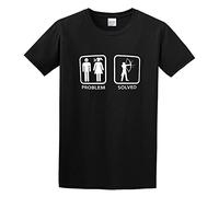 Archery Problem Solved Funny Bow Arrow Target Equipment Club O-Neck 100% Cotton Short Sleeve Unisex T-Shirt XXL