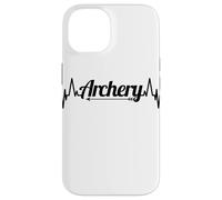 Archery Pulse Line Archer Cardiogram ECG Coque pour iPhone 14