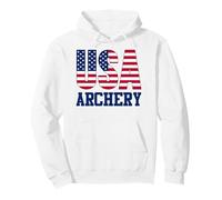 Archery Sports Fan American Flag Sweat à Capuche
