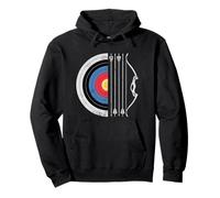 Archery Target Bow Arrow Hunting Longbow Bow Hunter Archer Sweat à Capuche