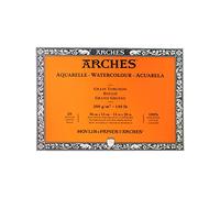 Arches Bloc aquarelle grain torchon 36 x 51 cm 300 g 20 pages Naturel Blanc