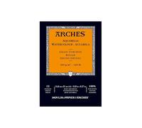Arches Bloc aquarelle grain torchon A5 300 g 12 pages Naturel Blanc