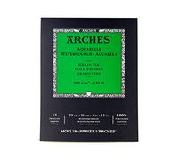 Winsor & Newton Arches Watercolor Cold Pressed Paper Pad 9"X12" 12 Sheets-