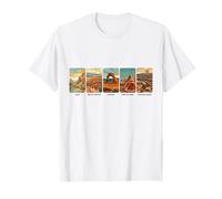 Arches des Parcs nationaux de l'Utah Bryce Canyon Zion Capitol Reef T-Shirt