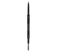 Arches & Halos Crayon à sourcils - Obtenez des sourcils plus fournis et mieux définis - Couleur riche, durable et résistante - Crayon à double extrémité - Végan - Châtain chaleureux, 0.08 g