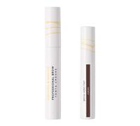 Arches & Halos Kit Brow Hero - Teinture, brosse angulaire et gel transparent - Couleur longue durée, teintée naturellement et pigmentée - Végan - Auburn