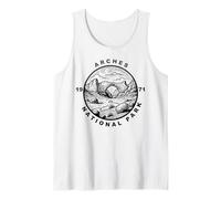 Arches National Park, 1971, Utah Landmark Souvenir Paysage Débardeur