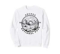Arches National Park, 1971, Utah Landmark Souvenir Paysage Sweatshirt
