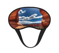 Arches National Park - Masque pour les yeux imprimé standard pour adultes et enfants pour voyage, maison, hôtel, avion, camping, aide au sommeil