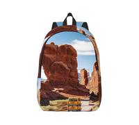 Arches National Park Sac à dos de voyage pour homme et femme Sac à dos de transport pour ordinateur portable de 15,6", Entrée du parc national des Arches, Medium